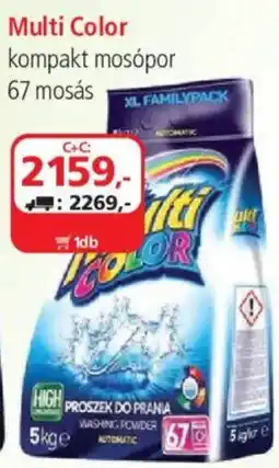 ÁRKLUB Multi Color kompakt mosópor ajánlat