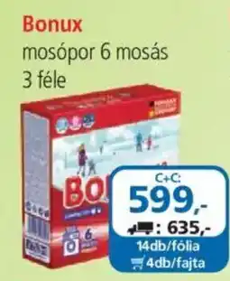 ÁRKLUB Bonux mosópor ajánlat
