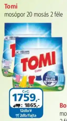 ÁRKLUB Tomi mosópor ajánlat