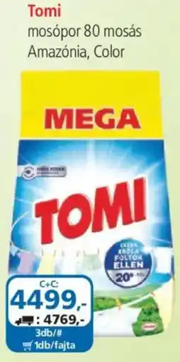 ÁRKLUB Tomi mosópor ajánlat