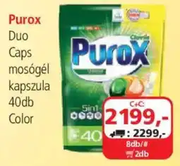 ÁRKLUB Purox duo caps mosógél kapszula ajánlat