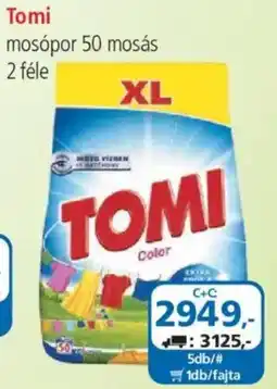 ÁRKLUB Tomi mosópor ajánlat