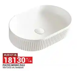Merkury Market Zulu pultos mosdó ajánlat