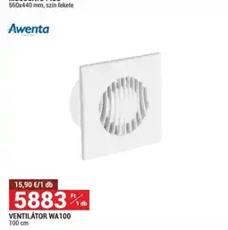 Merkury Market Awenta ventilátor wa100 ajánlat