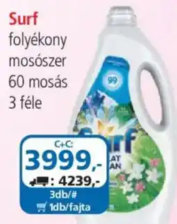 ÁRKLUB Surf folyékony mosószer ajánlat