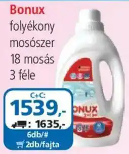 ÁRKLUB Bonux folyékony mosószer ajánlat