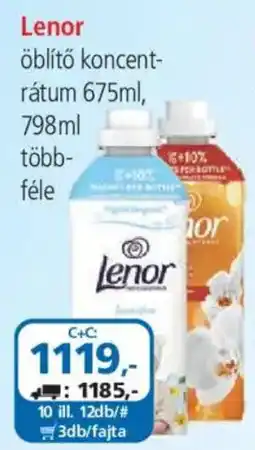 ÁRKLUB Lenor öblítő koncentrátum ajánlat