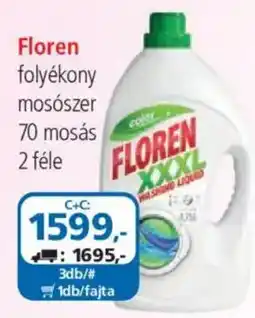 ÁRKLUB Floren folyékony mosószer ajánlat