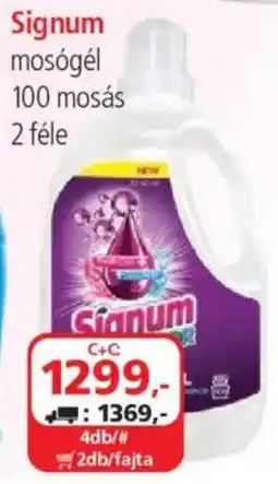 ÁRKLUB Signum mosógél ajánlat