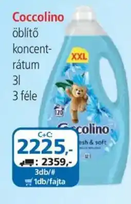 ÁRKLUB Coccolino öblítő koncentrátum ajánlat