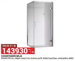 Merkury Market Zuhanykabin Maja ajánlat