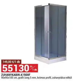 Merkury Market Zuhanykabin A1900F ajánlat