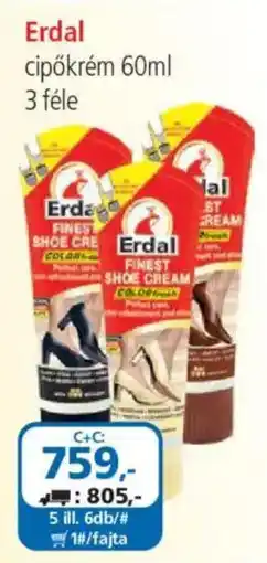 ÁRKLUB Erdal cipőkrém ajánlat