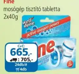 ÁRKLUB well done mosógép tisztító tabletta ajánlat