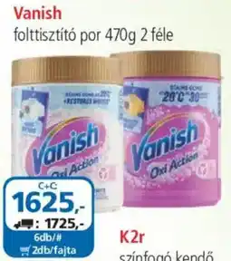 ÁRKLUB Vanish folttisztító por ajánlat