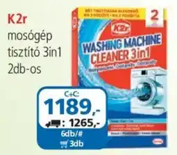 ÁRKLUB K2r mosógép tisztító 3in1 ajánlat