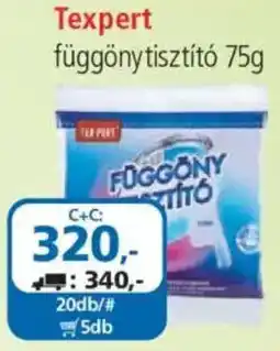 ÁRKLUB Texpert függönytisztító ajánlat