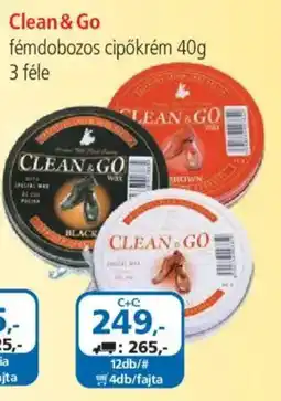 ÁRKLUB Clean & Go fémdobozos cipőkrém ajánlat