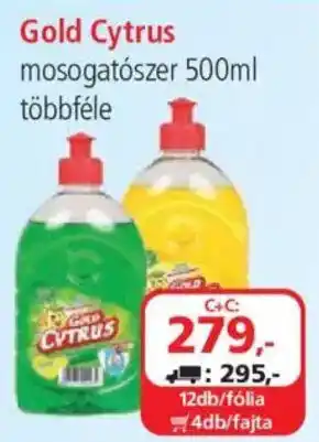 ÁRKLUB Gold Cytrus ajánlat