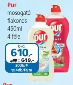 ÁRKLUB Pur mosogató flakonos ajánlat