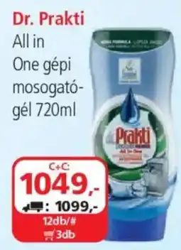 ÁRKLUB Dr. Prakti all in one gépi mosogató-gél ajánlat