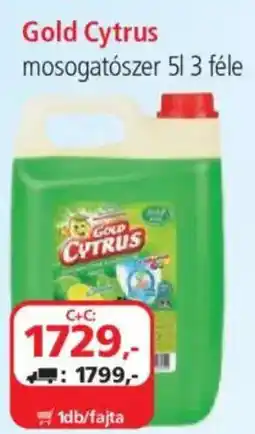 ÁRKLUB Gold Cytrus mosogatószer ajánlat