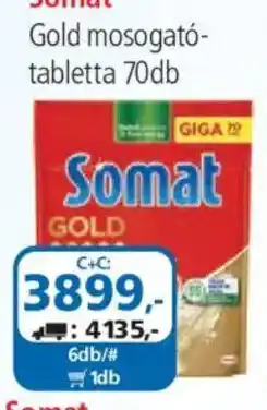 ÁRKLUB Somat gold mosogató-tabletta ajánlat