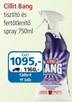 ÁRKLUB Cillit Bang tisztító és fertőtlenítő spray ajánlat