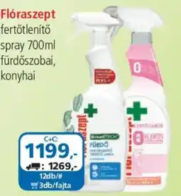 ÁRKLUB Flóraszept fertőtlenítő spray ajánlat