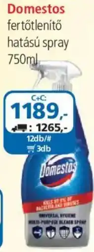 ÁRKLUB Domestos fertőtlenítő hatású spray ajánlat