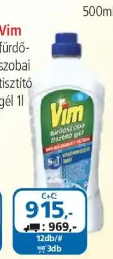 ÁRKLUB Vim fürdőszobai tisztító gel ajánlat