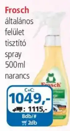 ÁRKLUB Frosch általános felület tisztító spray ajánlat
