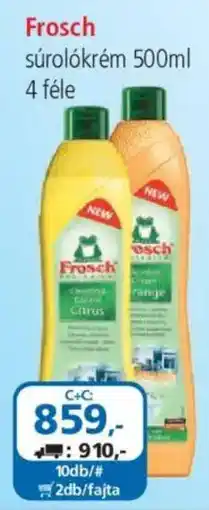 ÁRKLUB Frosch surolokrem ajánlat