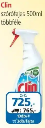 ÁRKLUB Clin szórófejes ajánlat