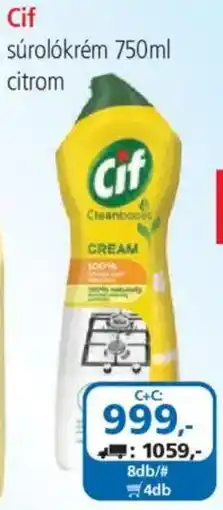 ÁRKLUB Cif súrolókrém ajánlat
