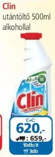 ÁRKLUB Clin utántöltő ajánlat