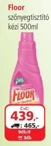ÁRKLUB Floor szőnyegtisztító kézi ajánlat