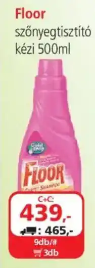 ÁRKLUB Floor szőnyegtisztító kézi ajánlat