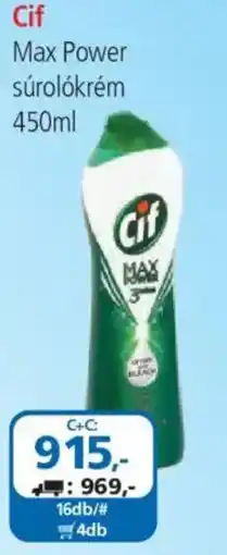 ÁRKLUB Cif max power surolokrem ajánlat