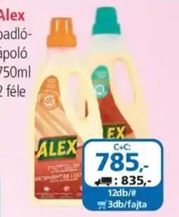 ÁRKLUB Alex padló- és faliápoló ajánlat