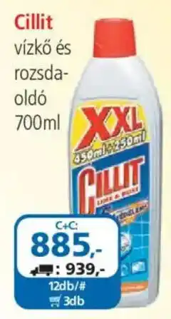 ÁRKLUB Cillit vízkő és rozsda-oldó ajánlat