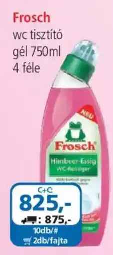 ÁRKLUB Frosch wc tisztító gél ajánlat