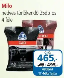 ÁRKLUB Milo nedves törölködő ajánlat