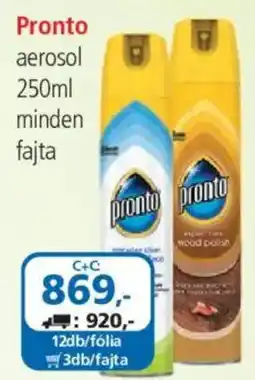 ÁRKLUB Pronto aerosol ajánlat