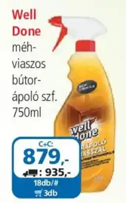 ÁRKLUB Well Done bútorápoló szf. ajánlat