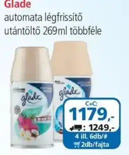 ÁRKLUB Glade automata légfrissítő ajánlat