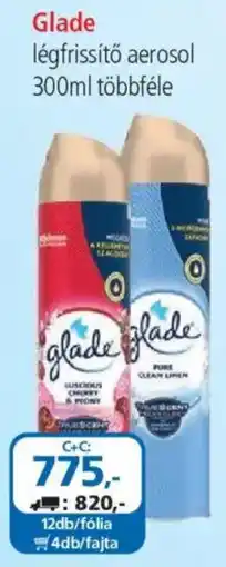 ÁRKLUB Glade légréssítő aerosol ajánlat