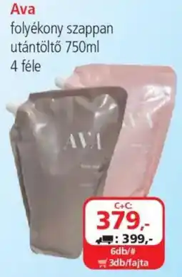 ÁRKLUB Ava folyékony szappan ajánlat
