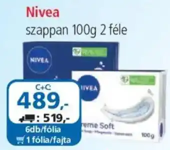 ÁRKLUB Nivea szappan ajánlat