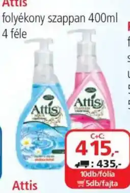 ÁRKLUB Attis folyékony szappan ajánlat